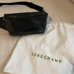 LONGCHAMP BELT FANNY PACK- ALL LEATHER